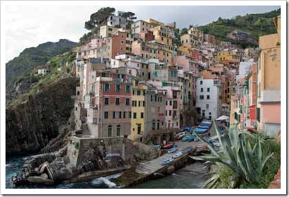 Riomaggiore's marina