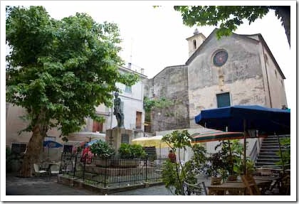 Corniglia's main square